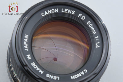 [Used] Canon New FD 50mm f/1.4