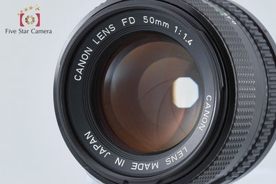 [Used] Canon New FD 50mm f/1.4