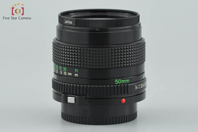 [Used] Canon New FD 50mm f/1.4