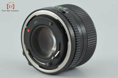 [Used] Canon New FD 50mm f/1.4