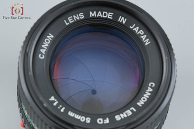 [Used] Canon New FD 50mm f/1.4