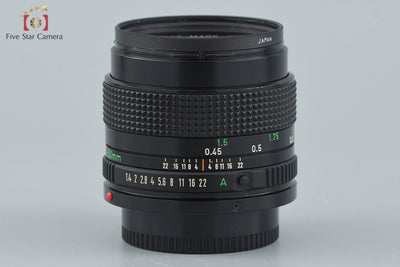 [Used] Canon New FD 50mm f/1.4