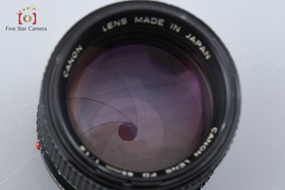 [Used] Canon New FD 85mm f/1.8