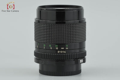 [Used] Canon New FD 85mm f/1.8 Overhauled in November 2025