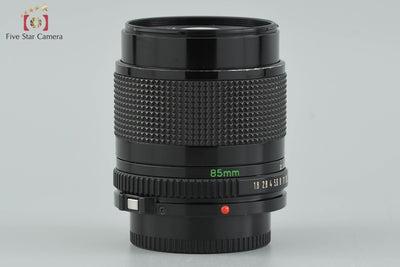 [Used] Canon New FD 85mm f/1.8 Overhauled in November 2025
