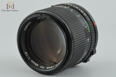 [Used] Canon New FD 85mm f/1.8 Overhauled in November 2025