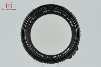 [Used] Canon New FD 85mm f/1.8 Overhauled in November 2025
