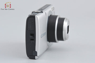 [Used] Canon PowerShot A2400 IS Silver Compact Digital Camera