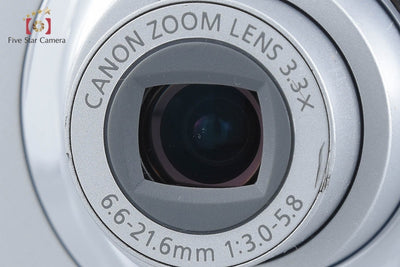 Used: Canon PowerShot A480 Silver Compact Digital Camera