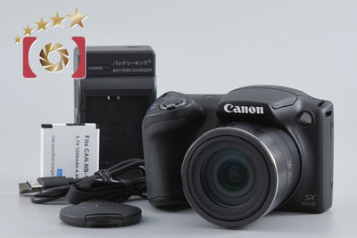 [Used] Canon PowerShot SX410 IS Black Compact Digital Camera