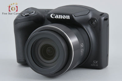 [Used] Canon PowerShot SX420 IS Black Compact Digital Camera