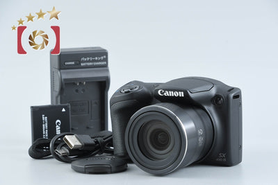 【中古】Canon キヤノン PowerShot SX430 IS ブラック コンパクトデジタルカメラ