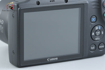 【中古】Canon キヤノン PowerShot SX430 IS ブラック コンパクトデジタルカメラ