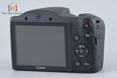 [Used] Canon PowerShot SX430 IS Black Compact Digital Camera with Original Box