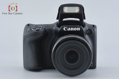 [Used] Canon PowerShot SX430 IS Black Compact Digital Camera with Original Box