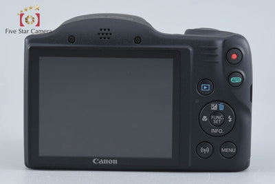 [Used] Canon PowerShot SX430 IS Black Compact Digital Camera with Original Box