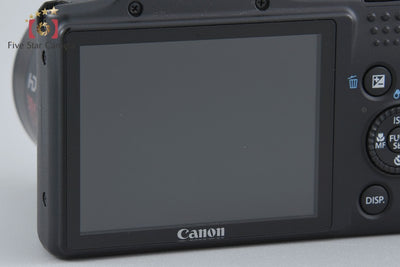 [Used] Canon PowerShot SX500 IS Black Compact Digital Camera