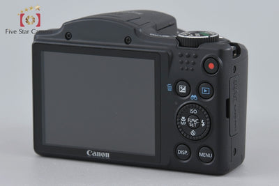 [Used] Canon PowerShot SX500 IS Black Compact Digital Camera