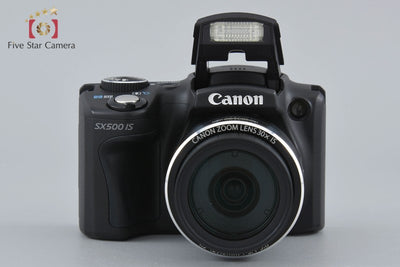 [Used] Canon PowerShot SX500 IS Black Compact Digital Camera