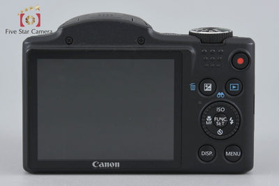 [Used] Canon PowerShot SX500 IS Black Compact Digital Camera