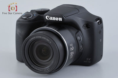 [Used] Canon PowerShot SX530 HS Black Compact Digital Camera