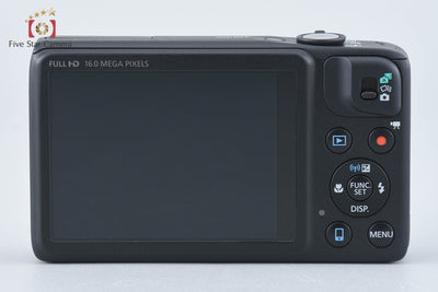 [Used] Canon PowerShot SX600 HS Black Compact Digital Camera with Original Box
