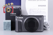 [Used] Canon PowerShot SX720 HS Black Compact Digital Camera with Original Box