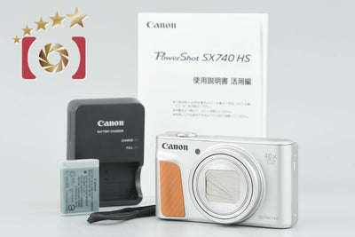 [Used] Canon PowerShot SX740 HS Silver Compact Digital Camera