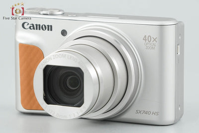 [Used] Canon PowerShot SX740 HS Silver Compact Digital Camera