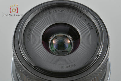 [Used] Canon RF-S 18-45mm f/4.5-6.3 IS STM