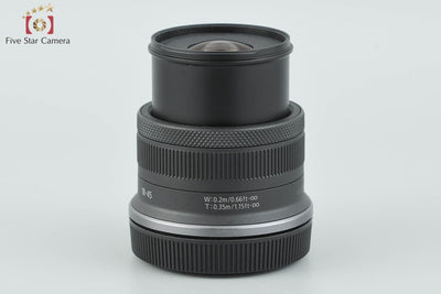 [Used] Canon RF-S 18-45mm f/4.5-6.3 IS STM Black