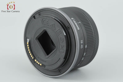 [Used] Canon RF-S 18-45mm f/4.5-6.3 IS STM Black
