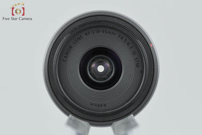 [Used] Canon RF-S 18-45mm f/4.5-6.3 IS STM Black