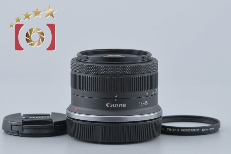 [Used] Canon RF-S 18-45mm f/4.5-6.3 IS STM Black