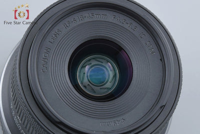 [Used] Canon RF-S 18-45mm f/4.5-6.3 IS STM Black