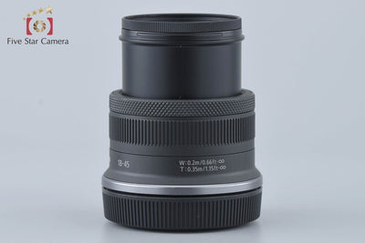 [Used] Canon RF-S 18-45mm f/4.5-6.3 IS STM Black