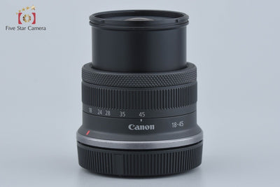[Used] Canon RF-S 18-45mm f/4.5-6.3 IS STM Black