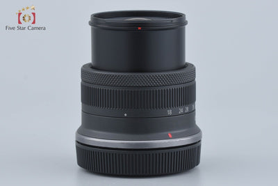 [Used] Canon RF-S 18-45mm f/4.5-6.3 IS STM Black