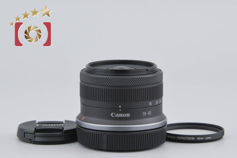 【中古】Canon キヤノン RF-S 18-45mm f/4.5-6.3 IS STM