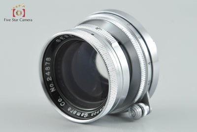 [Used] Canon Serenar 50mm f/1.9 Collapsible L39 Leica Screw Mount