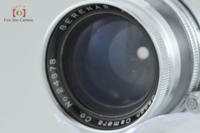 [Used] Canon Serenar 50mm f/1.9 Collapsible L39 Leica Screw Mount