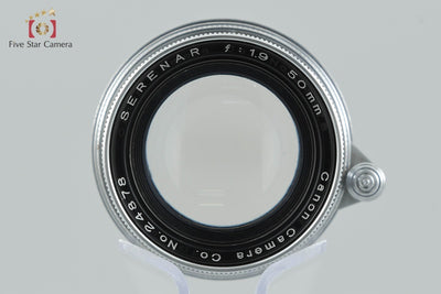 [Used] Canon Serenar 50mm f/1.9 Collapsible L39 Leica Screw Mount