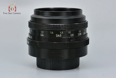 [Used] Carl Zeiss Jena DDR Tessar 50mm f/2.8 M42 Mount Green Lettering