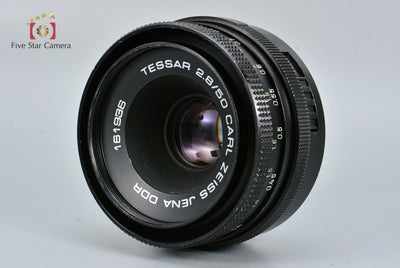 [Used] Carl Zeiss Jena DDR Tessar 50mm f/2.8 M42 Mount Green Lettering