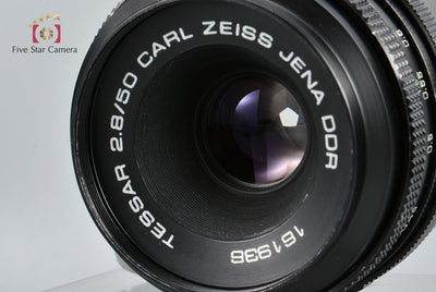 [Used] Carl Zeiss Jena DDR Tessar 50mm f/2.8 M42 Mount Green Lettering