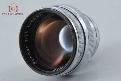 [Used] Carl Zeiss Sonnar 50mm f/1.5 for Contax