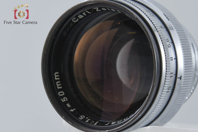 [Used] Carl Zeiss Sonnar 50mm f/1.5 for Contax