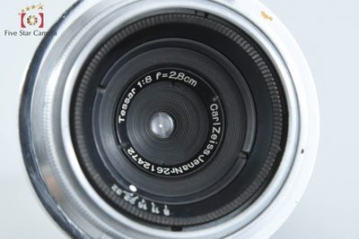 [Used] Carl Zeiss Jena Tessar 28mm f/8 Contax Mount