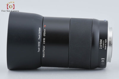 [Used] Carl Zeiss Makro Planar Touit 50mm f/2.8 T* Sony E-mount