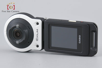 [Used] Casio EXILIM EX-FR10 White Compact Digital Camera with Original Box